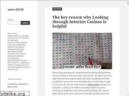 Sites similar to www-20139.com