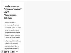 Sites similar to www-kerstmis.org