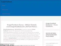 Sites similar to www-krogerfeedback.com