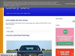 Sites similar to www-luxurycars.blogspot.com