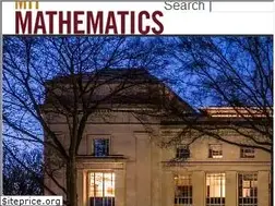 Sites similar to www-math.mit.edu