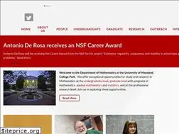 Sites similar to www-math.umd.edu