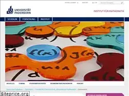 Sites similar to www-math.uni-paderborn.de