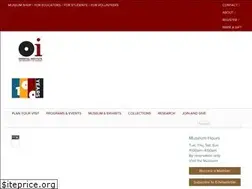 Sites similar to www-oi.uchicago.edu
