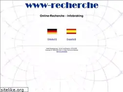 Sites similar to www-recherche.de