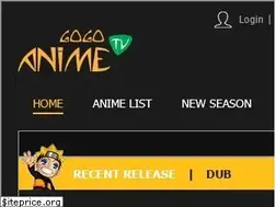 Sites similar to www1.gogoanime.tv