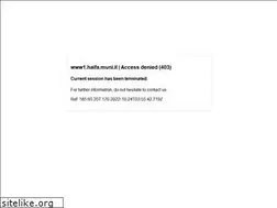Sites similar to www1.haifa.muni.il