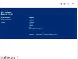 Sites similar to www1.hs-bremerhaven.de