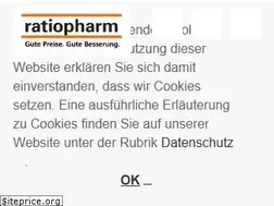 Sites similar to www1.ratiopharm.com