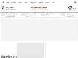 Sites similar to www2.hickoryrecord.com