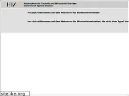 Sites similar to www2.htw-dresden.de