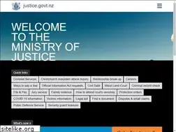 Sites similar to www2.justice.govt.nz