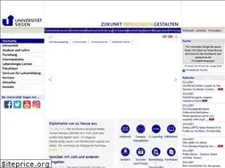Sites similar to www2.uni-siegen.de