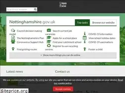 Sites similar to www3.nottinghamshire.gov.uk