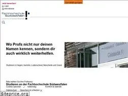 Sites similar to www4.fh-swf.de