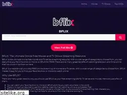 Sites similar to www7.bflix.to