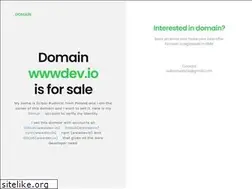 Sites similar to wwwdev.io