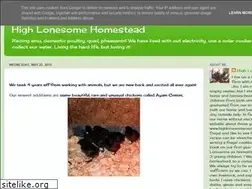 Sites similar to wwwhighlonesomeranch.blogspot.com