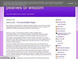 Sites similar to wwwpearliesofwisdom.blogspot.com