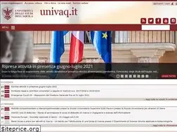 Sites similar to wwwunivaq.it
