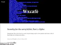 Sites similar to wxcafe.net