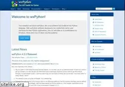 Sites similar to wxpython.org