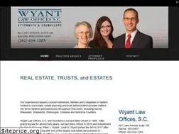 Sites similar to wyantlaw.com