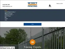 Sites similar to wyattfencing.co.uk