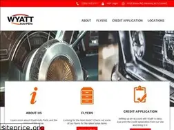 Sites similar to wyattparts.com