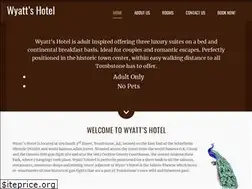 Sites similar to wyatts-hotel.com