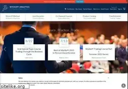 Sites similar to wyckoffanalytics.com