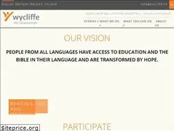Sites similar to wycliffe.ch