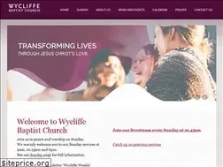 Sites similar to wycliffe.church