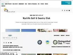 Sites similar to wycliffecc.com