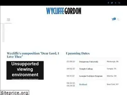 Sites similar to wycliffegordon.com