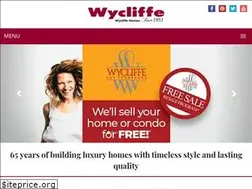 Sites similar to wycliffehomes.com