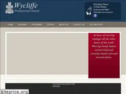 Sites similar to wycliffepresbyterian.org