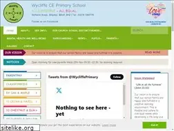 Sites similar to wycliffeprimary.org