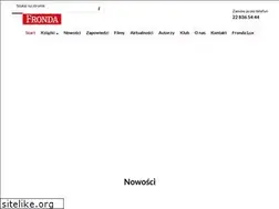 Sites similar to wydawnictwofronda.pl