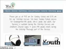 Sites similar to wyebiblechurch.com