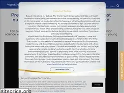 Sites similar to wyethnutrition.com.sg