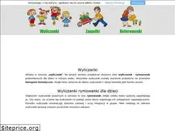 Sites similar to wyliczanki.net