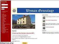 Sites similar to wyman.org