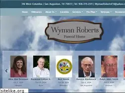 Sites similar to wymanrobertsfuneralhome.com