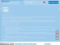 Sites similar to wyndhamduisburg.com