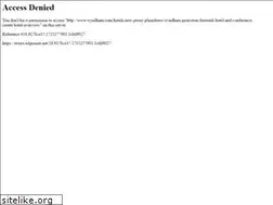 Sites similar to wyndhamprincetonforrestal.com