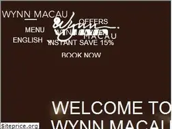 Sites similar to wynnmacau.com