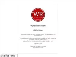 Sites similar to wynolaranch.com