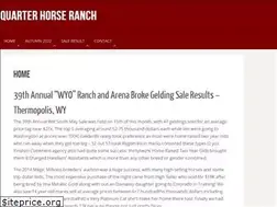 Sites similar to wyohorses.com