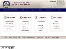 Sites similar to wyoleg.gov